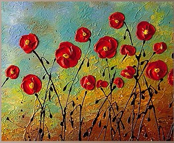 abstract-art-paintings-for-sale-blue-sky-flowers-large-modern-flowers-abstract-art