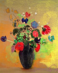flower paintings in vases Elegant Odilon Redon Vase Flowers painting Vase Flowers
